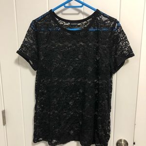 Torrid lace tee